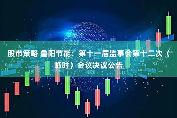 股市策略 鲁阳节能：第十一届监事会第十二次（临时）会议决议公告